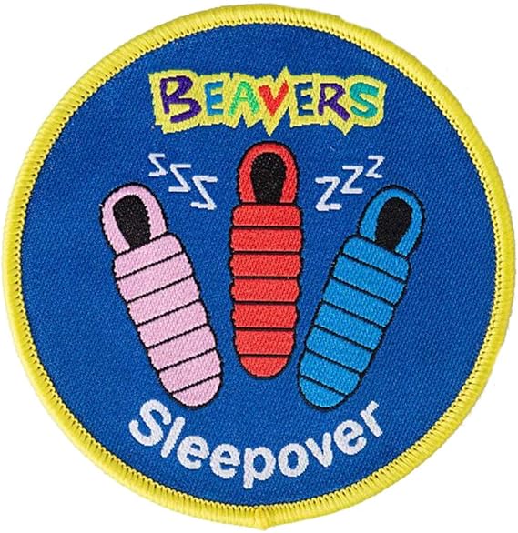 Beaver Scout Sleepover Fun Badge Amazon.co.uk Clothing