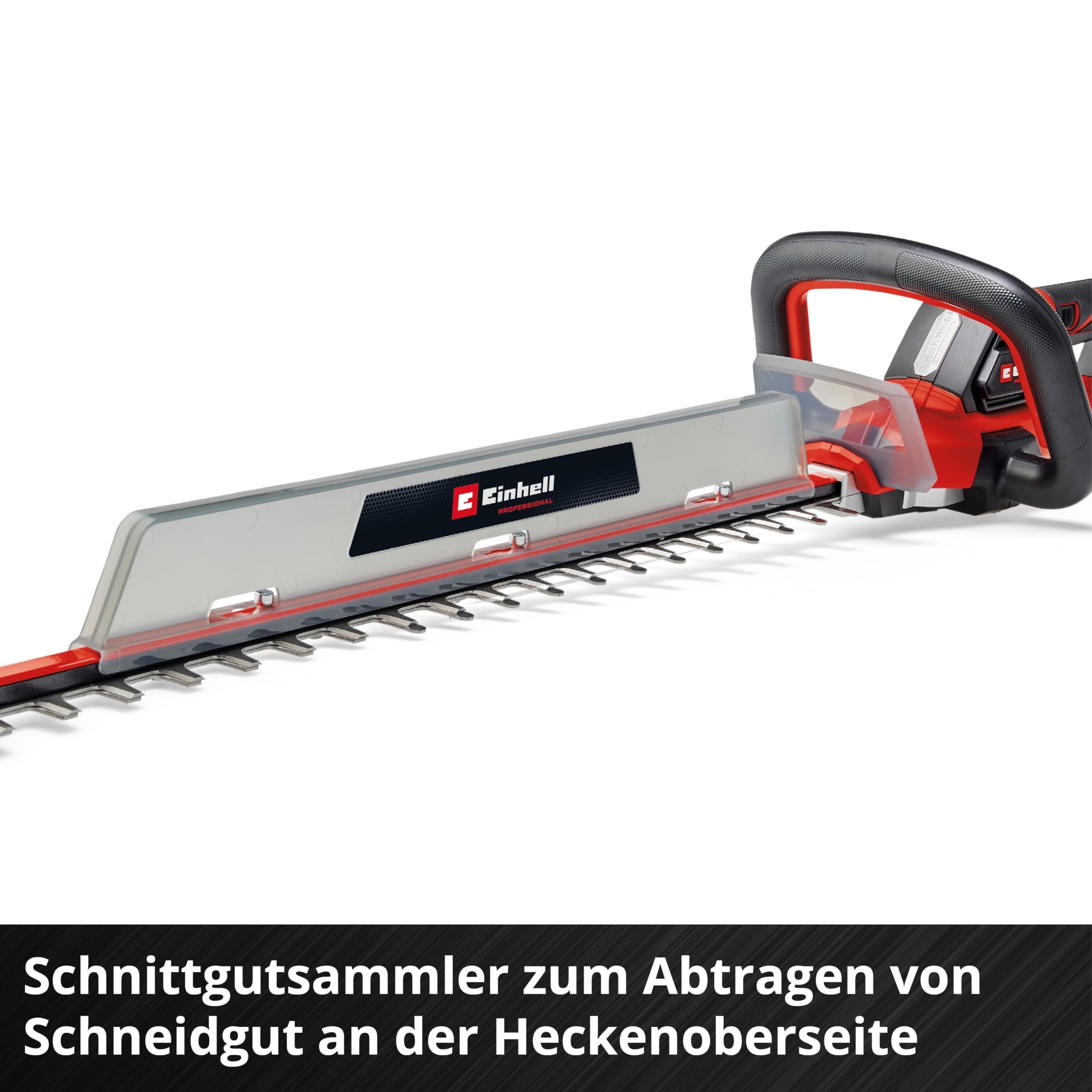 Einhell Professional Akku-Heckenschere GP-CH 18/61 Li BL-Solo Power X-Change (18 V, Brushless, Schnittlänge 61 cm, Anti-Blockier-System, inkl. Köcher, ohne Akku) 9