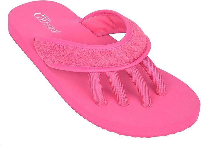 pedi flip flops with toe separators