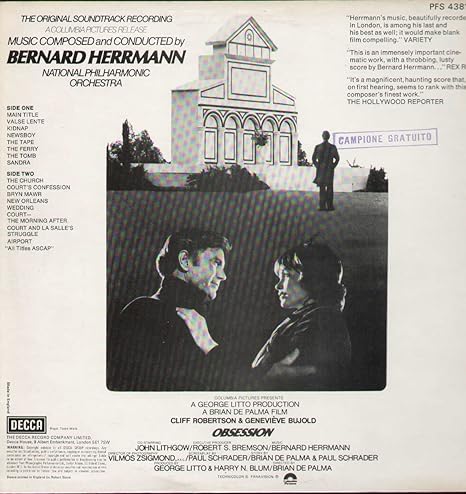 Bernard Herrmann Obsession Amazon Com Music