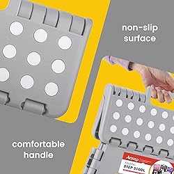 ACSTEP Folding Step Stool 11'' Foldable Step Stool