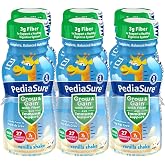 Pediasure Grow &amp; Gain, With Fiber Vanilla, 8 Ounce