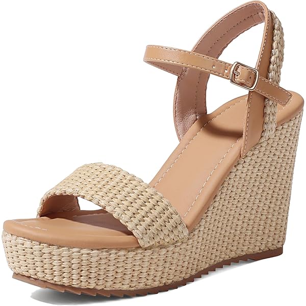 Amazon.com | Marc Fisher LTD Women Marc Fisher LTD Able Espadrille Wedge Platform Sandal in Teal Suede, SZ 8.5 main image 0