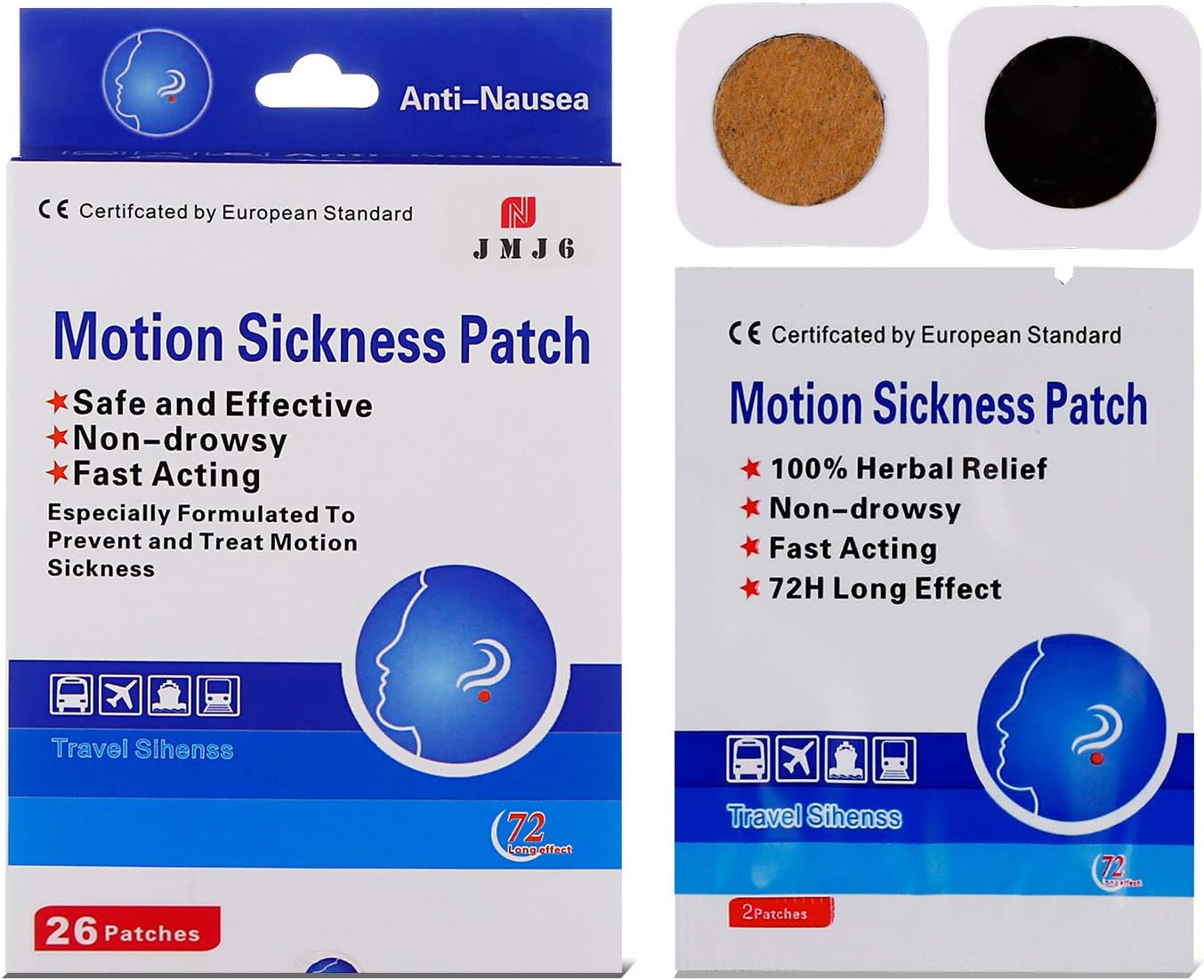 Motion Sickness Patch (26) Health & Personal Care