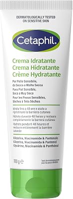 , Crema hidratante facial y cuerpo para uso frecuente, hidratación intensa durante 24 horas, formato 100 g