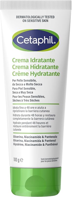 , Hidratante facial e corporal para uso frequente, hidratação intensa durante 24 horas, formato de 100 g
