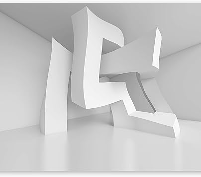 Murando Fototapete 400x280 Cm Vlies Tapeten Wandtapete Xxl Moderne Wanddeko Design Wand Dekoration Wohnzimmer Schlafzimmer Buro Flur Weiss 3d Abstrakt Optisch A B 0040 A A Amazon De Kuche Haushalt