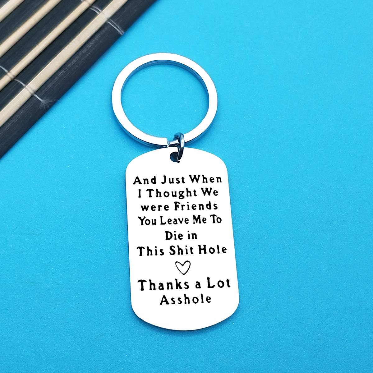 Huwujiu Colleague Leaving Gifts Colleague Keyring Funny Going Away Gift Coworker Thank You Gifts New Job Gift for Colleagues Goodbye Gift Retirement Gift Farewell Gift for Coworker - Image 5