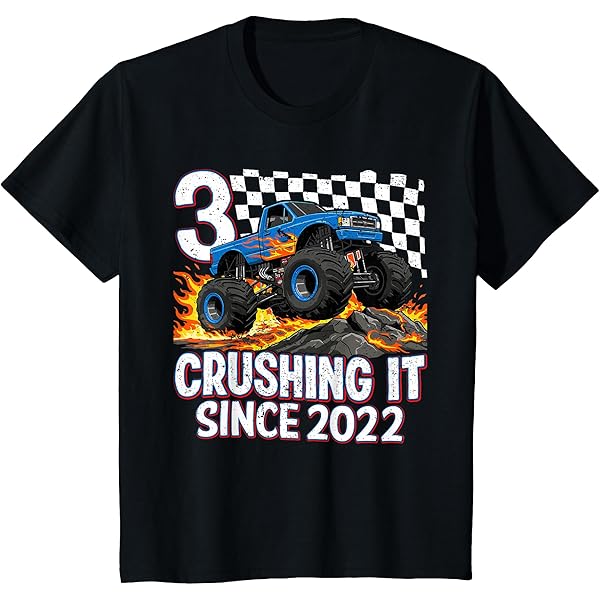 ともちゃんです₊⁎⁺˳✧༚ Amazon.com: Kids Boys 2nd Birthday Monster Truck Birthday 2