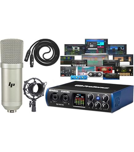 Amazon.com: PreSonus Studio 24c USB-C Audio/MIDI Interface