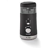 Mr. Coffee Coffee Grinder, Automatic Grinder with 5 Presets, 12 Cup Capacity, Black