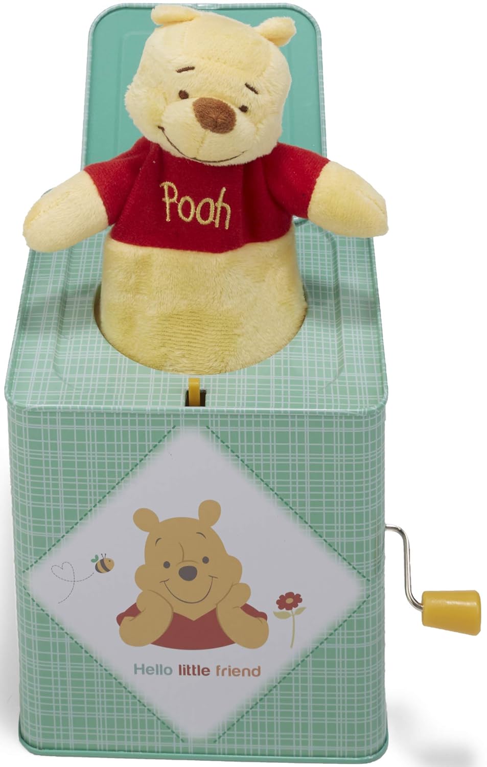 Kids Preferred Disney Baby Winnie the Pooh Jack-in-the-Box, 6.5