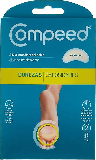 Compeed Callus Dressings Large Pack of 2 Hydrocolloid Protection Removal