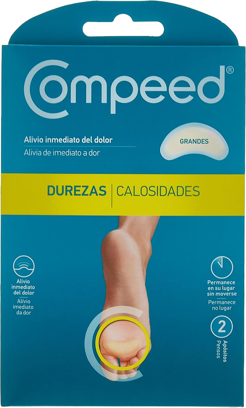 Compeed Callus Dressings Large Pack of 2 Hydrocolloid Protection Removal