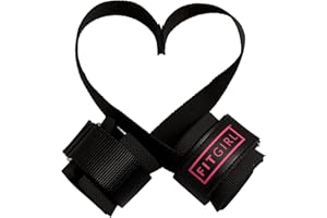 FITGIRL - Wrist Straps for Weightlifting for Women, Gym Lifting Wraps to Improve Muscle Gain for Legs, Back, Shoulders, Core