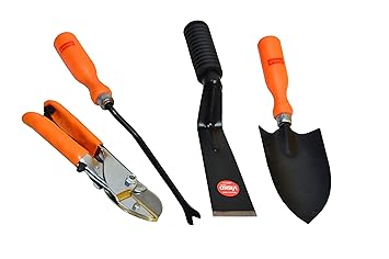 Visko 511 4-Piece Garden Tool Kit (Multicolor)