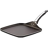 Farberware High Performance Nonstick Griddle Pan/Flat Grill, 11 Inch, Black