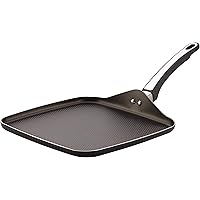 Farberware High Performance Nonstick Griddle Pan/Flat Grill, 11 Inch, Black