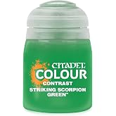 Citadel Contrast Paint - Striking Scorpion Green - 18ml Pot
