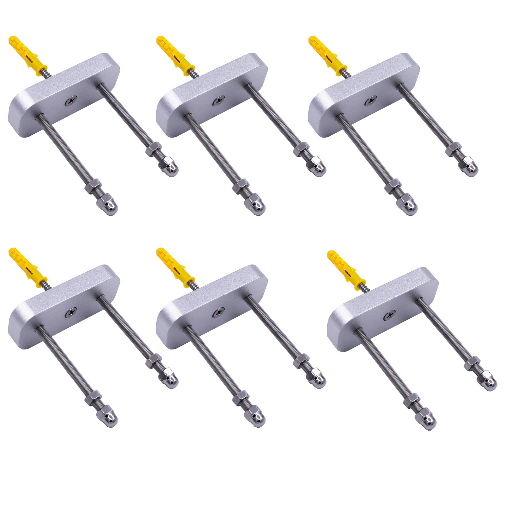 YYST Skateboard Floating Deck Display Skateboard Floating Wall Mount Long Board Wall Hanger Patent Pending Type A (6)