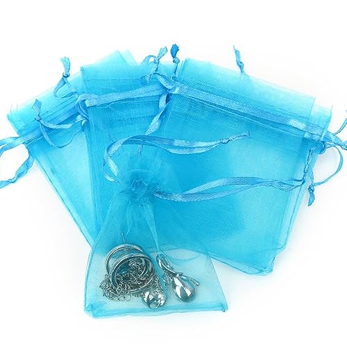 Amazon Sheer Drawstring Bags Wholesale Boshen 100/200PCS Organza