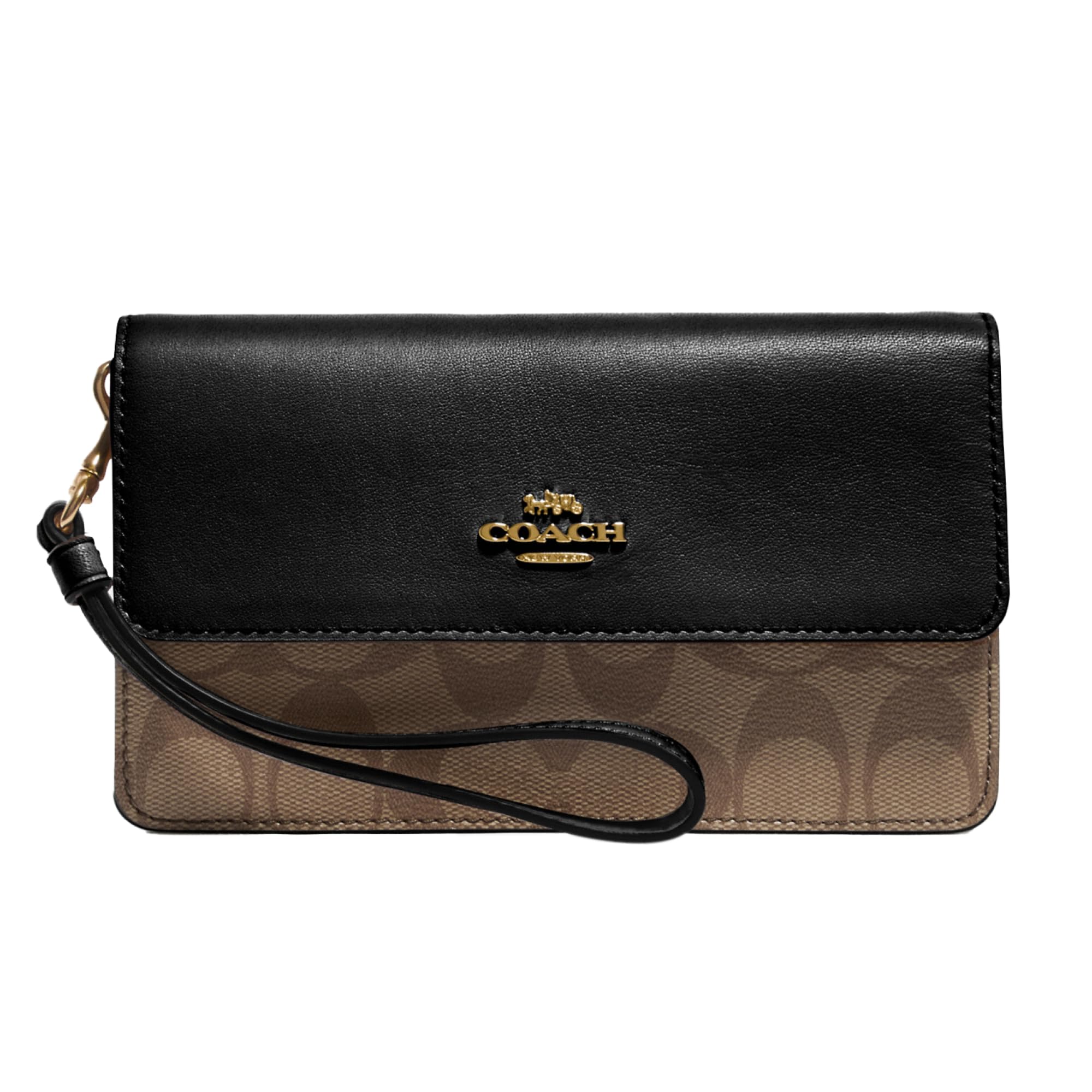 Photo 1 of Coach Signature Foldover Wristlet
