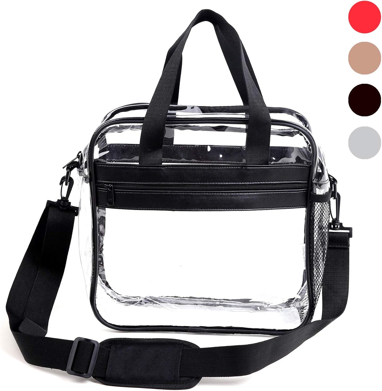 clear tote 12x6x12