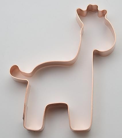 Simple 4 Inch Giraffe Cookie Cutter Simple 4 Inch Giraffe Cookie Cutter