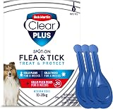 Bob Martin Clear Plus Spot On for Medium Dogs 10-20kg (3 Pipettes)