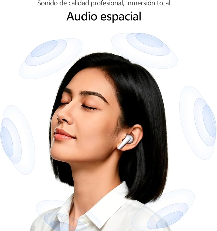 Buds Pro Auriculares IA ANC 55dB 55H BT6.1 IP54 Dual Dispositivos