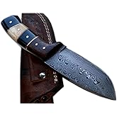 Poshland BC-T-1092 - Custom Handmade Damascus Steel Knife- Beautiful knife