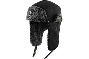 KBETHOS Wool Blend Aviator Trapper hat Trooper Ear Flaps Ushanka Eskimo Russian Warm Winter Cold…