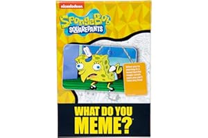 WHAT DO YOU MEME?® Spongebob Squarepants Expansion Pack - Family Card Games for Kids and Adults