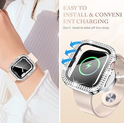 Goton 4-Pack Bling Screen Protector for Apple Watch