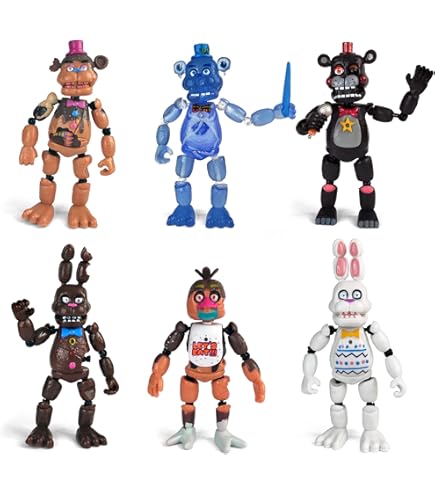 Amazon.com: Set 12 pcs Inspired by Game Five Night at Freddys Toys