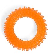 Petface Seriously Strong Dental Ring Dog Toy Orange view 3