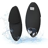 ChargeWorx Groom Essentials Rechargeable Silicone Face Scrubber, Sonic Face-and-Eye Massager, Pore-Cleansing Brush, IPX5 Water-Resistant, Battery Operated with USB Charging Cable, Black