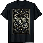 Aries Horoscope And Zodiac Constellation Symbol T-Shirt