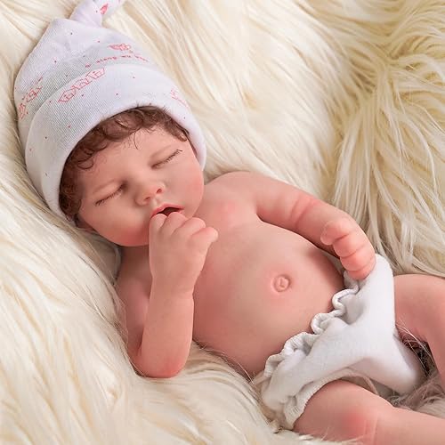 BABESIDE Lifelike Reborn Baby Dolls 12 Inch Full Platinum