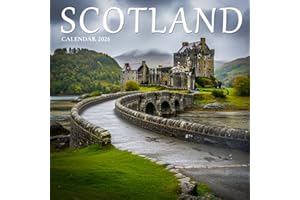 Scotland 2026 Calendar: Breathtaking Landscapes, Castles & Highlands Photography