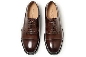 BEAU TODAY Women's Oxfords Dress Shoes, Leather Lace-Up Oxfords for Women, Comfortable Formal Cap Toe Business Casual Non Slip Office Driving Oxfords Shoes