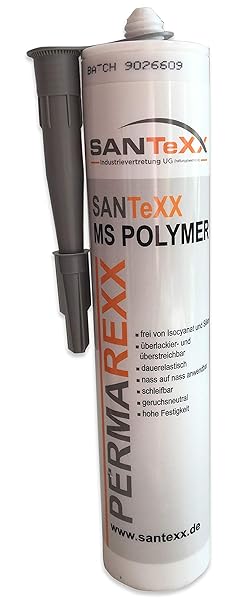 MS Polymer, Kleber & Dichtmasse PERMAREXX 440Gr Kartusche Preis 100ml: 1,81€ (Grau)