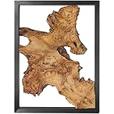 NAHARO 16''*12''Modern Wood Wall Decor- Natural wood Handcrafted Rustic Charm for Your Home - Perfect for Living Room, Bedroo