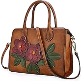 Handbags for Women Leather Shoulder Bag Top Handle Satchel Ladies Crossbody Purse