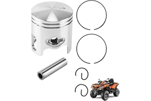 JOYYANGFANG 70cc 47mm/1.85" Piston Ring 10mm/0.39" Pin Bearing Fit for Jog 2-Stroke Scooter ATV Moped Motor 2 Stroke