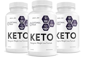 MALIBU LABS (Official) Optimal Max Keto, Advanced Formula 1300 MG, Made in The USA, (3 Bottle Pack), 90 Day Supply