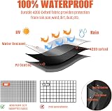 Kovshuiwe Garden Furniture Cover 200x100x74 cm Waterproof UV 420D view 3