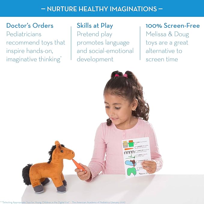 melissa and doug horse care set