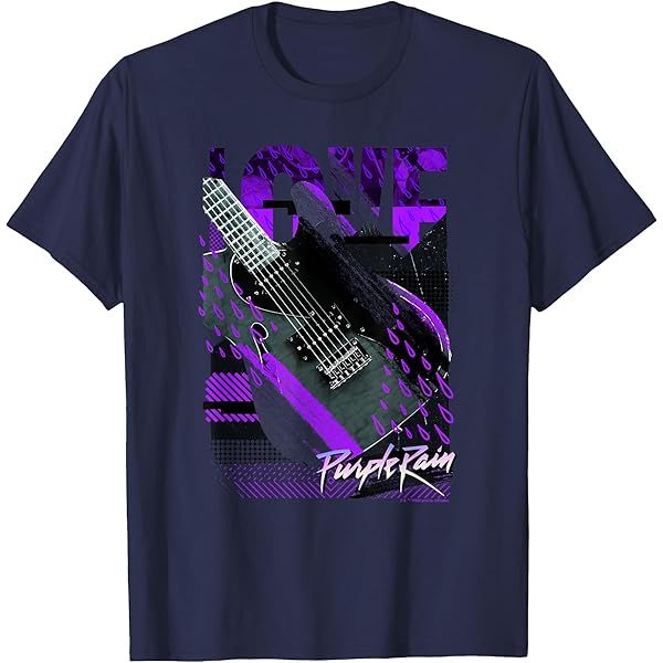 fitted lace wedding dress Merch Traffic Purple Rain Graphic Tee main image 0