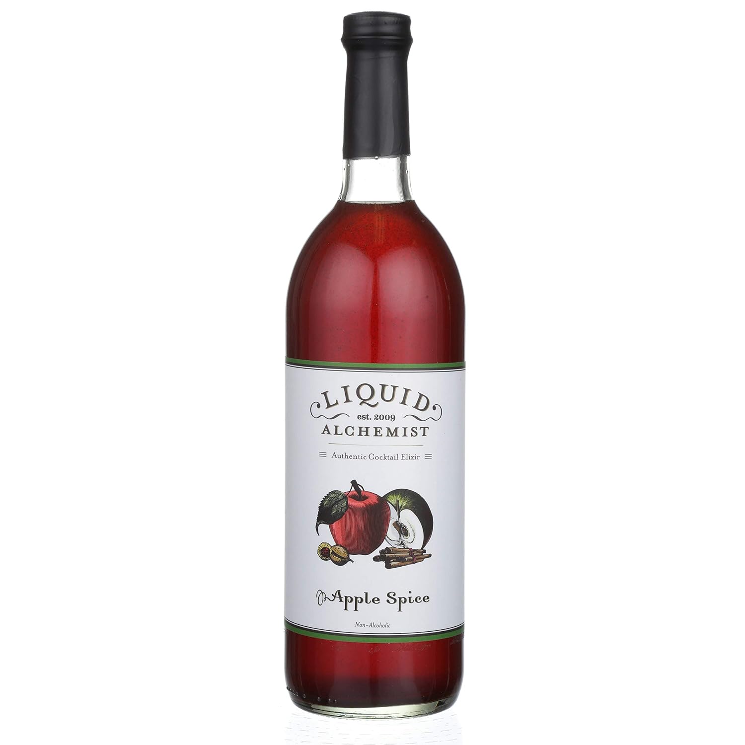 Amazon Com Liquid Alchemist Apple Spice Cocktail Syrup Drink Mixer Soda Syrup Natural Premium Small Batch Syrups 25 Oz Grocery Gourmet Food